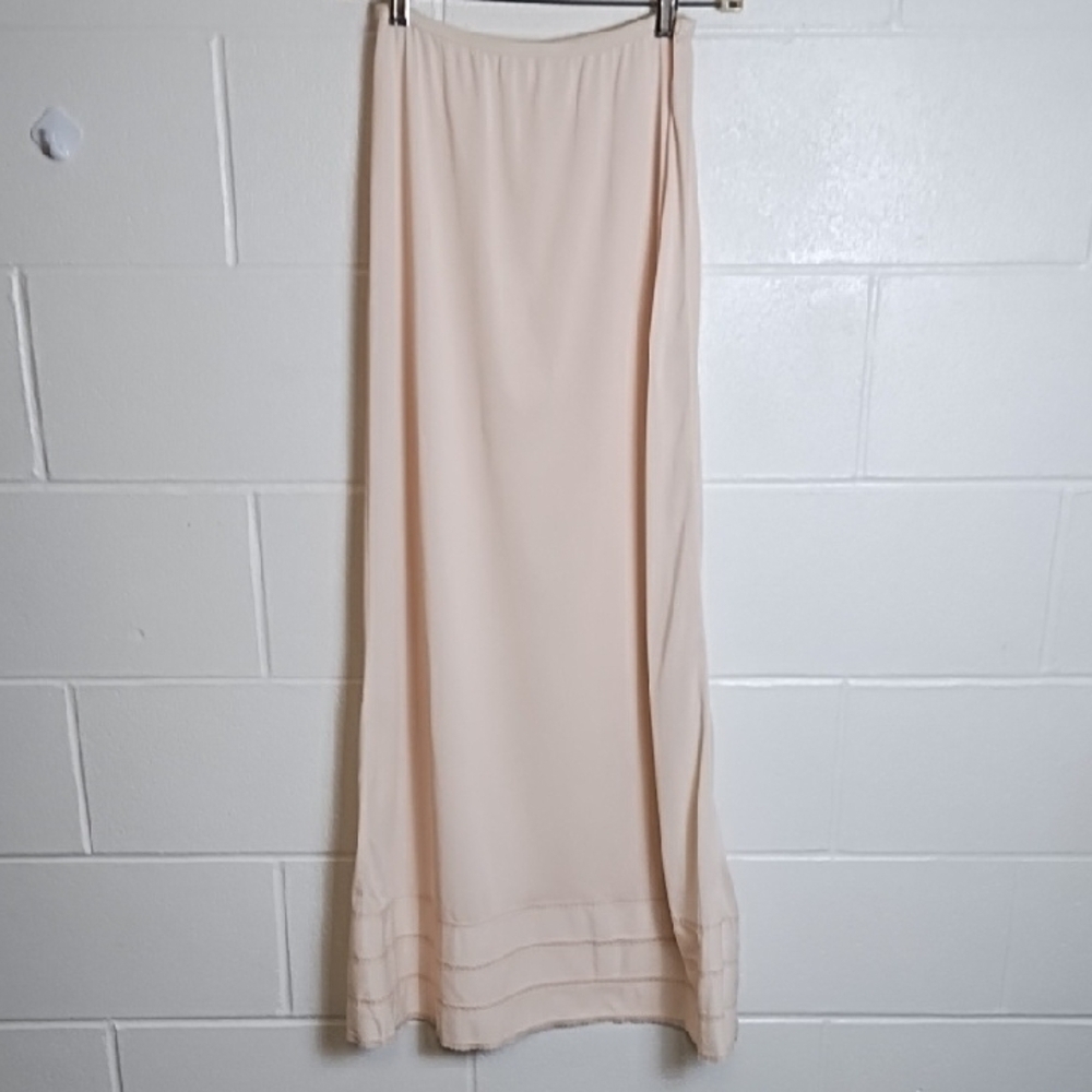 Nude Slip Cut at Bottom lace to Shorten to your length
